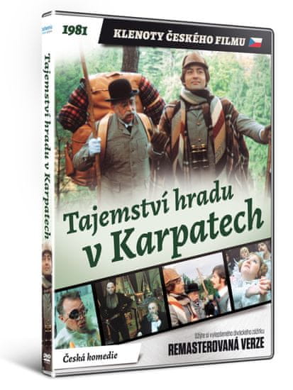 Tajemství hradu v Karpatech - edice KLENOTY ČESKÉHO FILMU (remasterovaná verze) - DVD