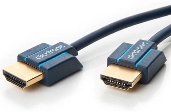 ClickTronic HQ OFC HDMI High Speed kabel, M/M, 3 m - rozbaleno