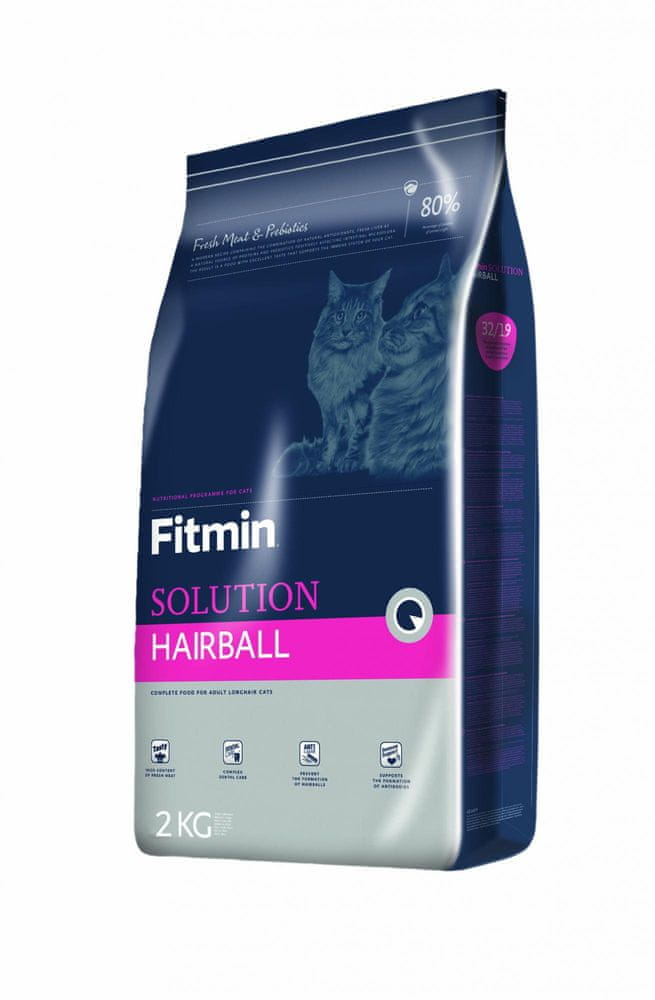 Levně Fitmin Cat Adult Hairball Solution 2 kg