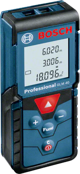BOSCH Professional laserový měřič GLM 40 Professional 0601072900