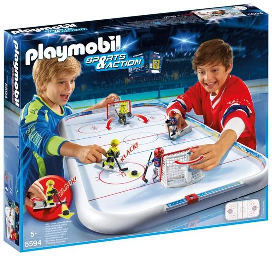 Playmobil 5594 Stolní lední hokej - rozbaleno
