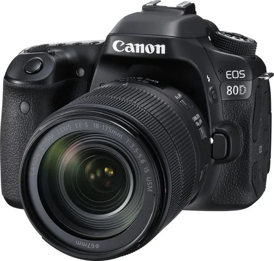 Canon EOS 80D + 18-135 IS USM - rozbaleno