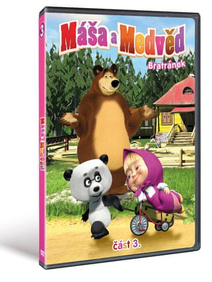 Máša a medvěd 3: Bratránek - DVD