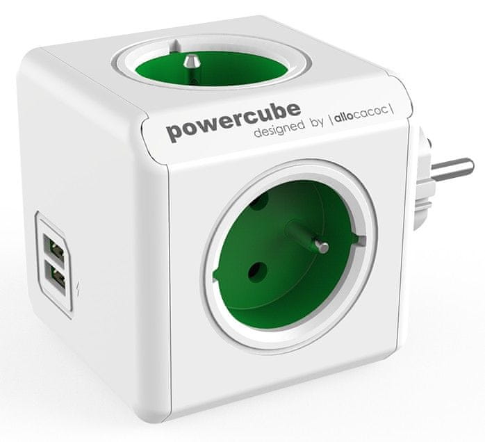 Levně PowerCube Original USB, zelená