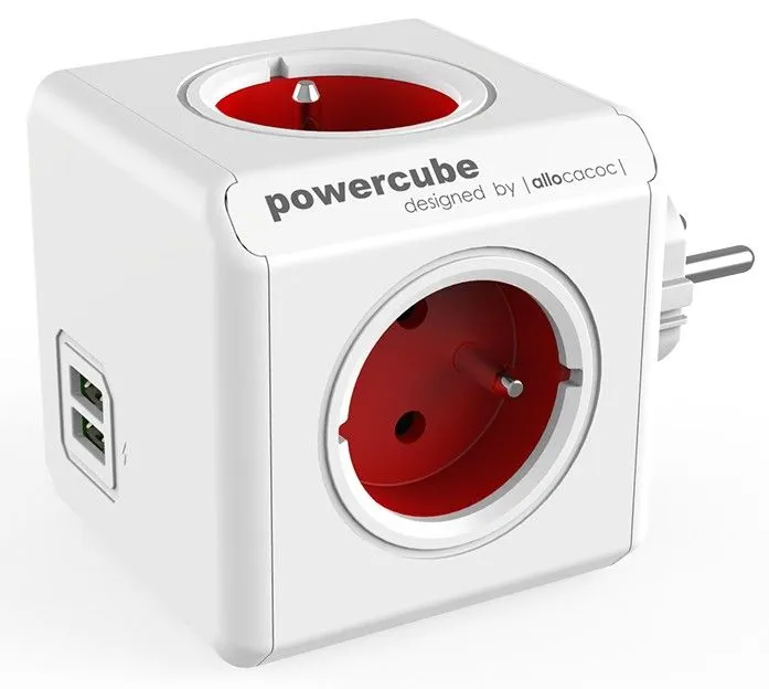 Levně PowerCube Original USB, červená, 8718444085935