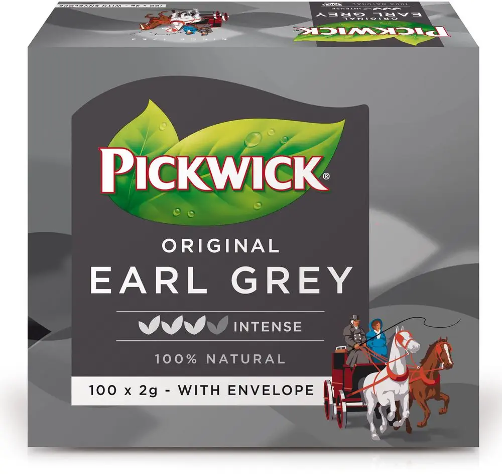 Levně Pickwick Earl Grey 100 sáčků