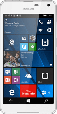 Microsoft Lumia 650, DualSIM, bílý