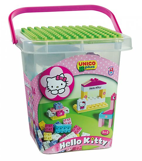 Unico Velký box s kostkami Hello Kitty