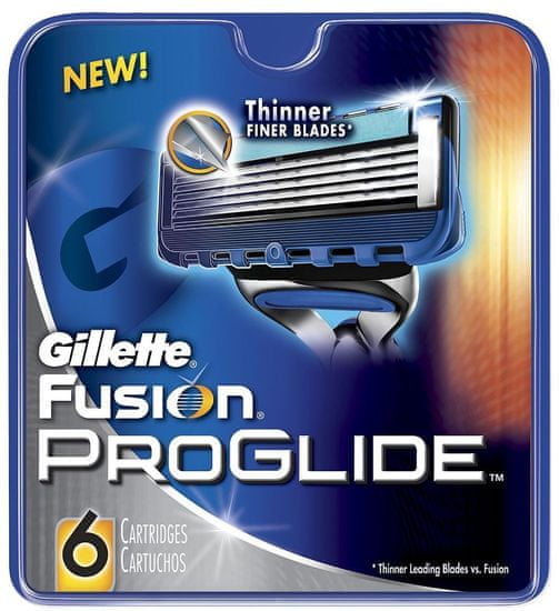Gillette Fusion ProGlide Manual - náhradní hlavice 6 ks