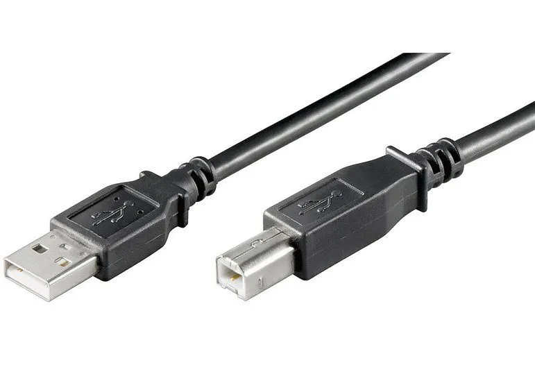 PremiumCord USB 2.0 A-B kabel, M/M, 5 m - zánovní