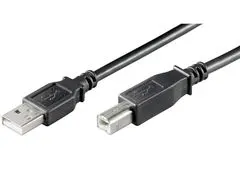 PremiumCord USB 2.0 A-B kabel, M/M, 5 m