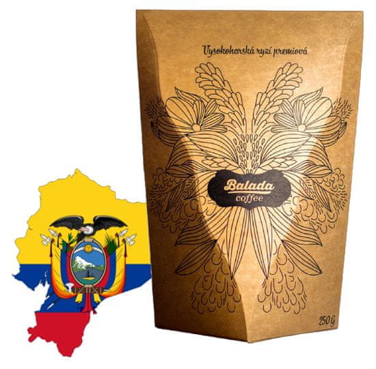 Balada Coffee Ecuador Altura el Oro, 250 g, zrno