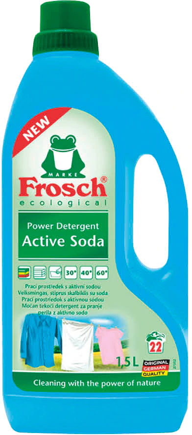 Levně Frosch Eko prací gel s aktivní sodou 1,5 l (22 praní)