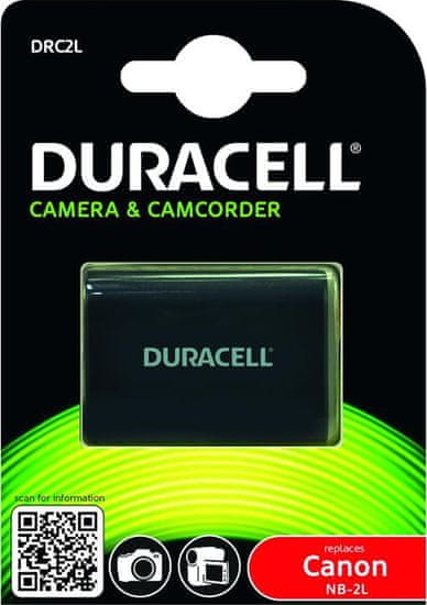Duracell DRC2L pro Canon NB-2L