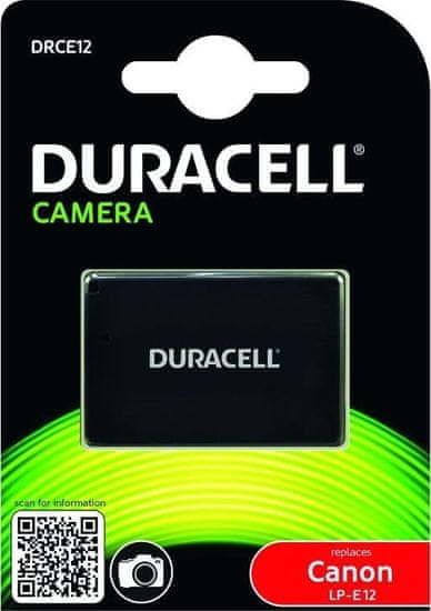 Duracell DRCE12 pro Canon LP-E12