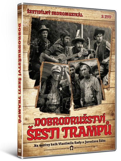 Dobrodružství šesti trampů (2DVD) - DVD