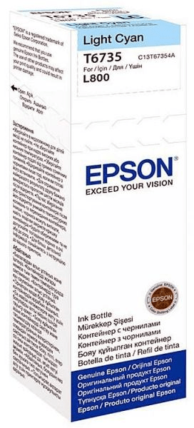 Levně Epson T6735 - Světle azurová (C13T67354A)