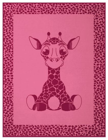 Biederlack Kids Cotton Giraffe 75x100 cm