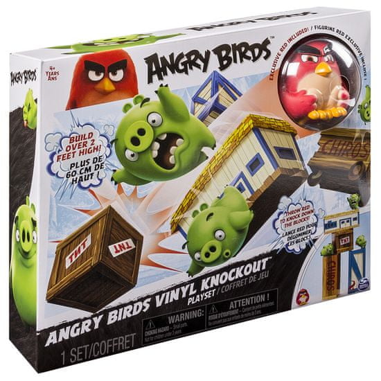 Spin Master Angry Birds - Hrací set, sestřel si své prasátko