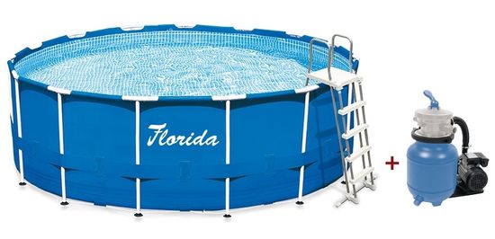 Marimex Bazén Florida 3,66x0,99 m s pískovou filtrací ProStar 3 - zánovní