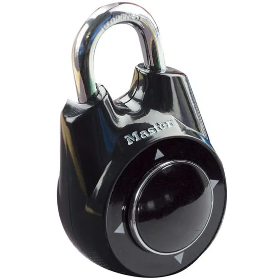Master Lock Visací zámek s číselným kódem 55mm černý (1500iEURDBLK)