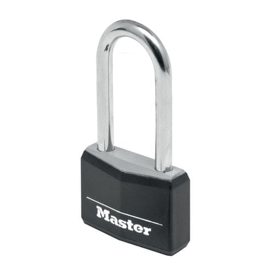 Master Lock Visací zámek hliníkový 40mm černý (9140EURDBLKLH)