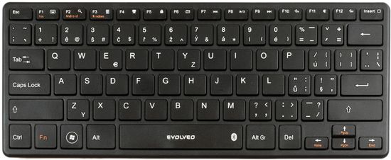 Evolveo WK29B Bluetooth klávesnice černá