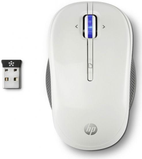 HP Wireless Mouse X3300 White (H4N94AA)