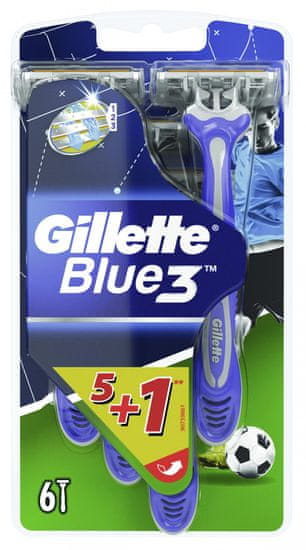 Gillette Blue3 FOOTBALL 5+1ks