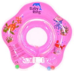 Babypoint Baby ring 3-36m, růžová