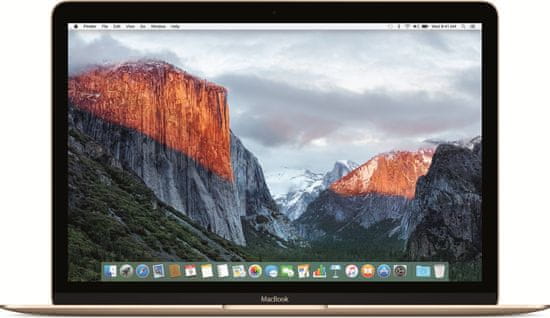 Apple MacBook 12" (MLHE2SL/A) r.2016 Gold, SK klávesnice
