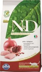 N&D PRIME CAT Neutered Chicken&Pomegranate 1,5 kg