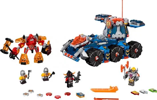 LEGO Nexo Knights 70322 Axlův věžový transportér - rozbaleno