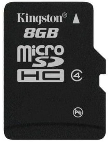 Kingston 8GB Micro SDHC - class 4 (SDC4/8GBSP)