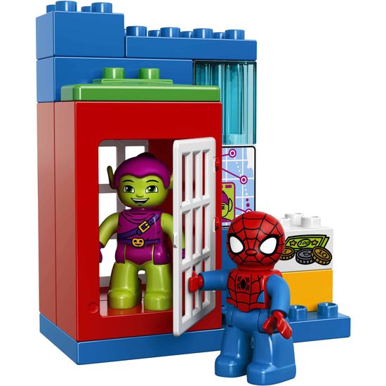 LEGO DUPLO® 10608 Spidermanovo dobrodružství s pavoučím náklaďákem