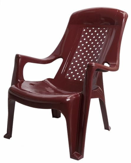 MEGA PLAST MP661 CLUB židle, 81x60x80, stohovovatelná, PP