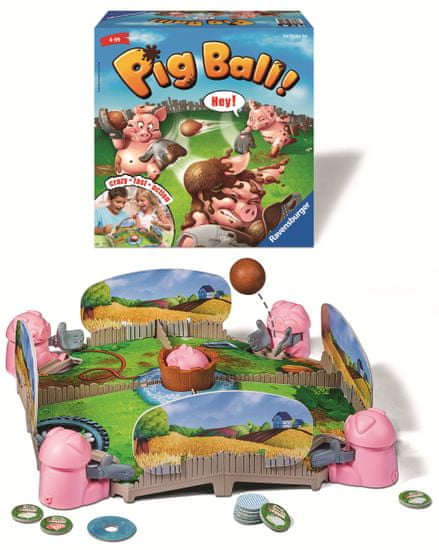 Ravensburger Pig Ball hra - zánovní