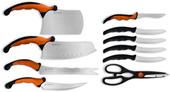Kitchen Artist Sada nožů Swiss Q Ergo 10 kusů