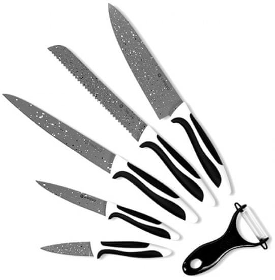 Kitchen Artist Sada nožů s kamenným povrchem 6 ks - použité