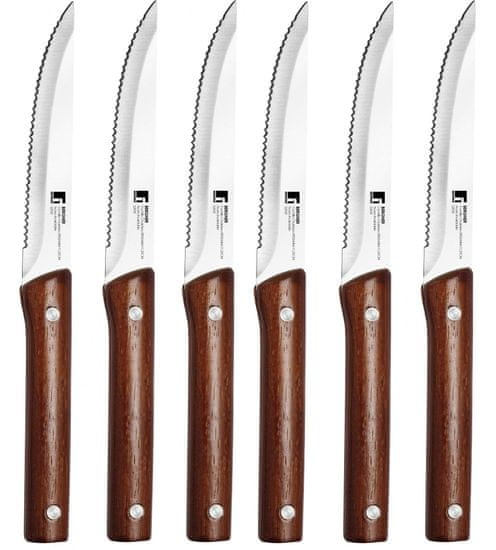 Bergner Sada steakových nožů NATURE GAUCHO