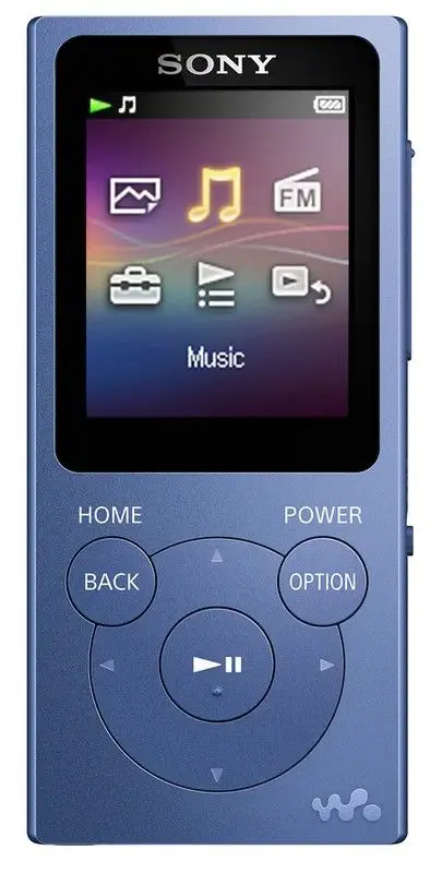 Levně Sony NW-E394L / 8GB, modrá
