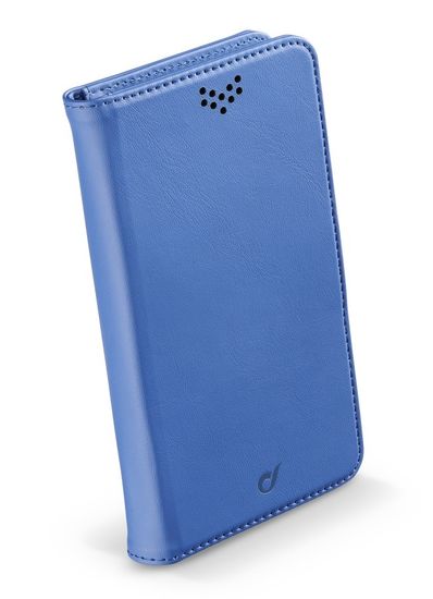 CellularLine univerzální pouzdro BOOK UNI AGENDA, velikost 2XL, modré