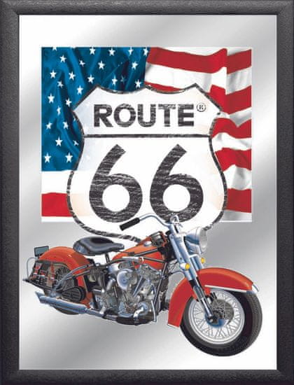 Postershop Zrcadlový obraz Route 66