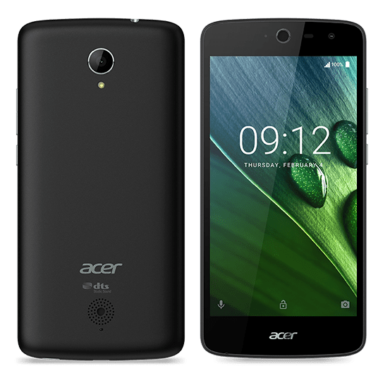 Acer ZEST, Dual SIM, černý