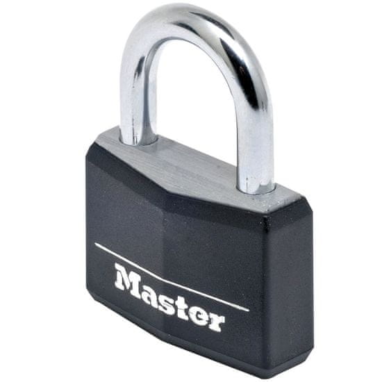 Master Lock Visací zámek hliníkový 50mm černý