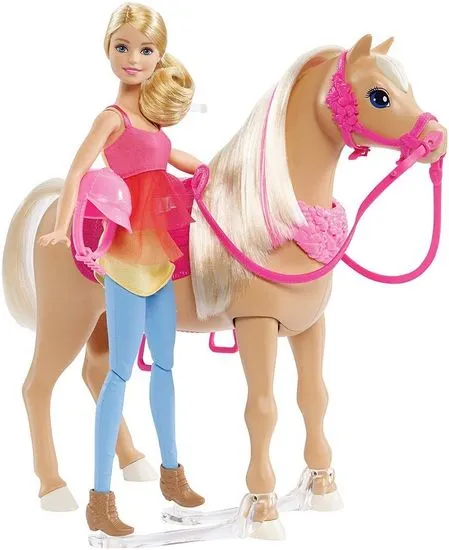Mattel Barbie Panenka a tančící kůň