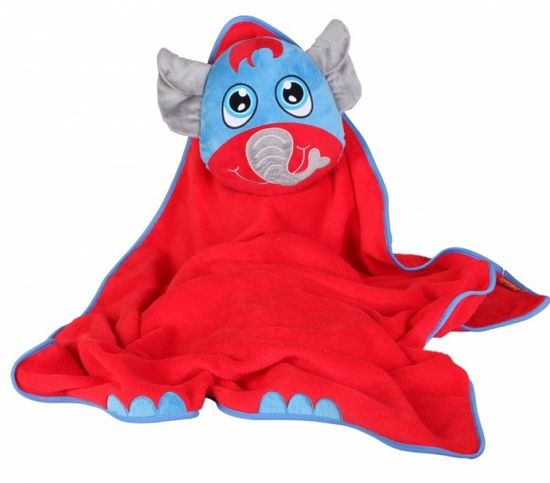Okiedog Dětská cestovní deka s polštářem - Elephant