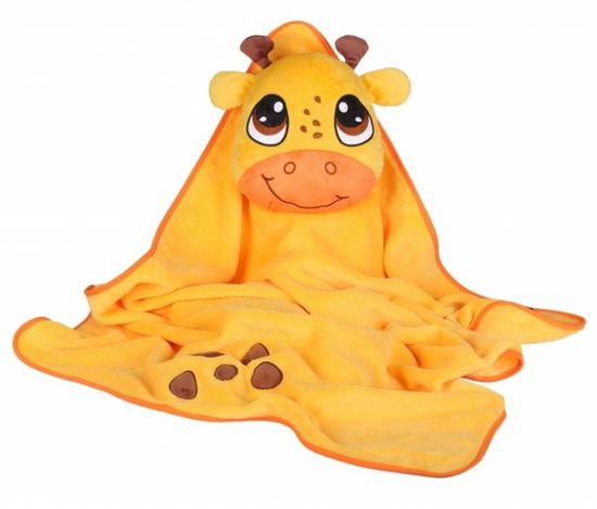 Okiedog Dětská cestovní deka s polštářem - Giraffe