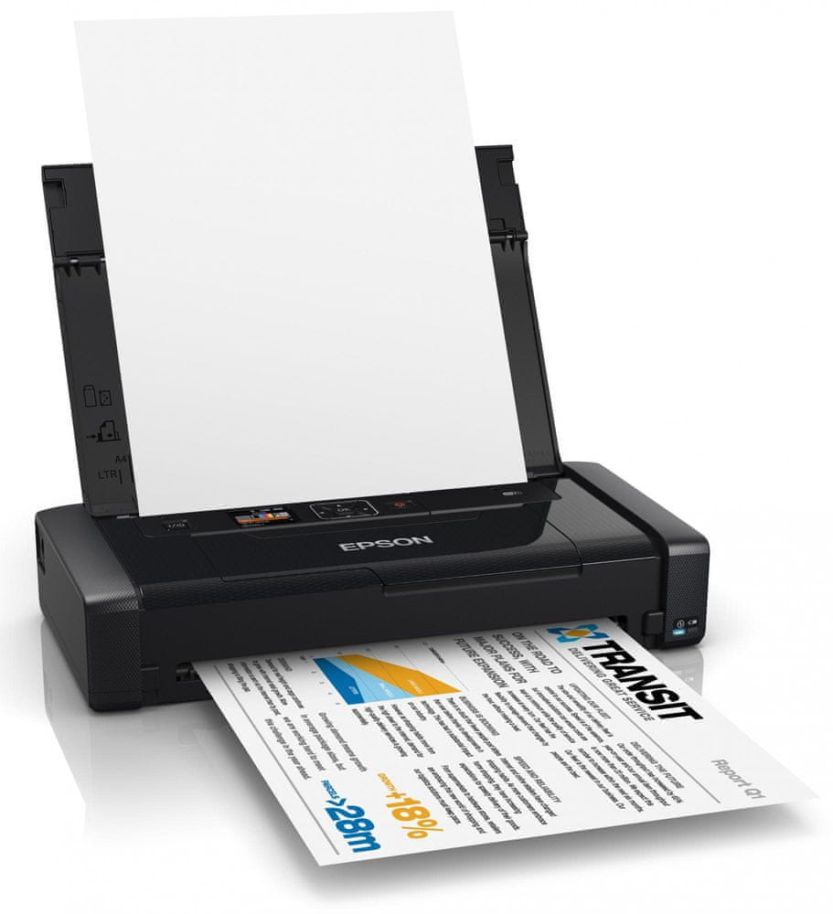 Levně Epson WorkForce WF-100W (C11CE05403) A4 WiFi mobilní tiskárna