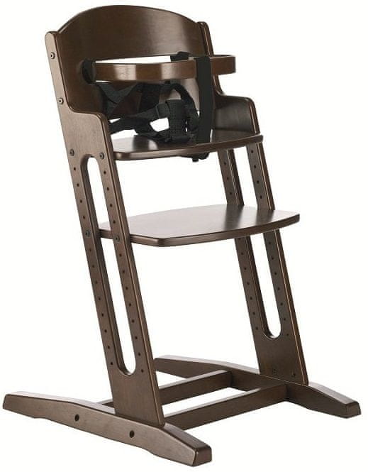 BabyDan Jídelní židlička Dan Chair New, Walnut